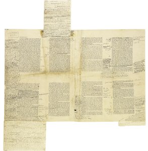 Znovuobjevené opravené důkazy „Du Cote de Chez Swann“ od Marcel Proust