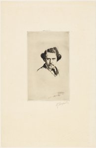 Portrét Alfreda Cadarta od Marcellin Gilbert Desboutin