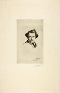 Portrét Alfreda Cadarta, 1875 od Marcellin Gilbert Desboutin