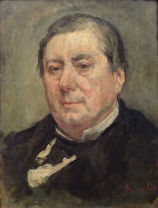 Portrét Eugene Labiche (1815-1888) (malba) od Marcellin Gilbert Desboutin