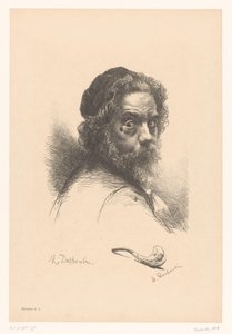 Autoportrét od Marcellin Gilbert Desboutin