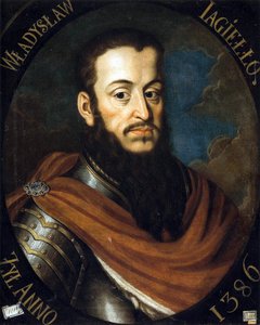 Ladislav II Jagellonský (Ladislas II. Polský) (1352 nebo 1362-1434) - Portrét krále Vladislava II. Jagiello od Bacciarelli, Marcello (1731-1818)