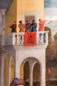 Návrat marnotratného syna, detail