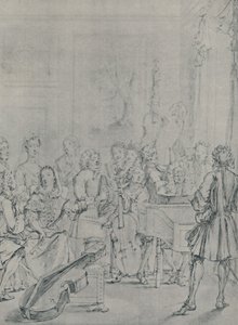Koncert v šlechtickém domě, 1736, 1920