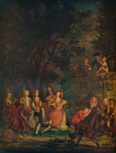 A Conversation Piece, c1700 1931