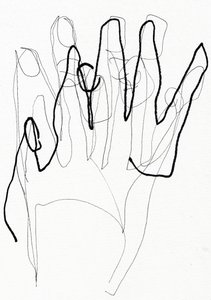 Psyco Hand, 2017 (pero a fix na papíře)
