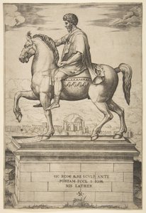 Jezdecká socha Marka Aurelia, 1515-27.