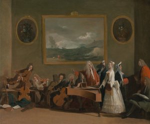 Zkouška opery od Marco Ricci