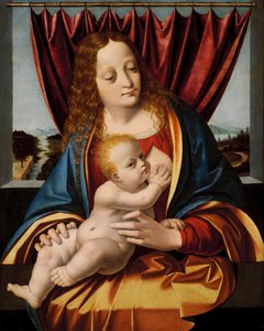 Madonna a dítě od Marco d Oggiono