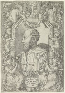 Portrét Jean Parisot de La Valette, velmistra Maltézského řádu od Marco dell