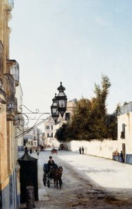 La Favorita v Portici (olej na plátně)