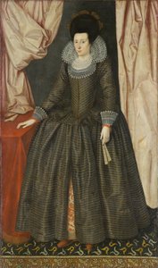 Portrét ženy, cca 1610 (olej na plátně)