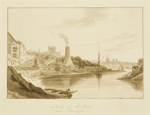 Pohled na řeku z Mardyke s Limekiln Lane Glasshouse od Marcus H. Homes