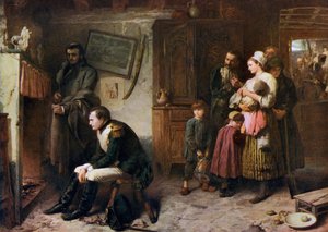 Na cestě z Waterloo do Paříže, 1863, 1912.