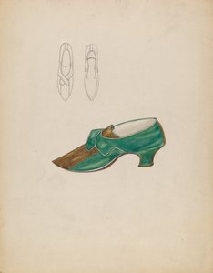 Pantofle, c. 1936.