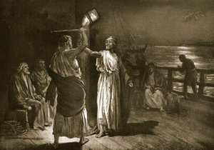 "Stávkujte, ale poslouchejte mě", ilustrace z "Hutchinsonových Dějin národů".