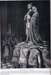 Korunovace Marciána od Margaret Dovaston