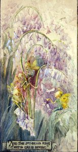 The Joy Bells Ring (akvarel na palubě) od Margaret E. Bayliss