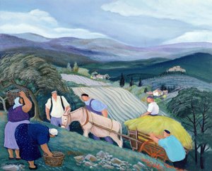 Vůz na seno od Margaret Loxton