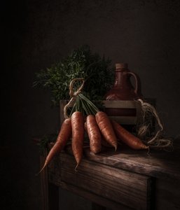 Sklizeň venkovských mrkví od Margareth Perfoncio