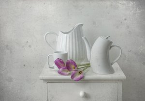 Zátiší ve stylu shabby chic