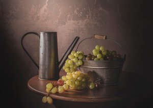 Sklizeň hroznů v retro stylu od Margareth Perfoncio