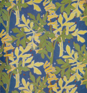 „Design for Block Printed Silk“, 1926 od Margery Tomlin