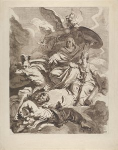 Franklinův génius, 1778. od Marguerite Gerard