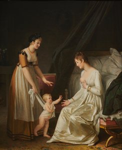 Kojící matka od Marguerite Gerard