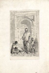 Marocká rodina od Marià Fortuny Marsal