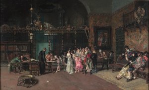 Španělská svatba od Marià Fortuny Marsal
