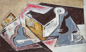 Kubistická kompozice; Composition Cubiste, cca 1918 (olej na plátně)