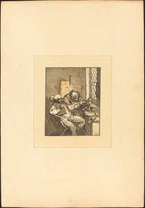 Vesnický chirurg od Maria Catharina Prestel after Adriaen van Ostade