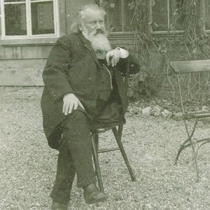 Portrét skladatele Johannese Brahmse 1833-1897, 1894 od Maria Fellinger