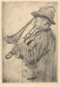Trombonista od Maria Hubrecht (signed by artist)