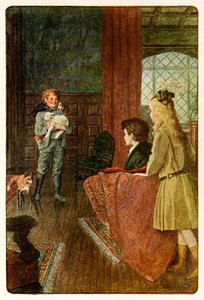 "Dickon se usmál svým nejhezčím širokým úsměvem" z Tajné zahrady od Frances Hodgson Burnett (1849-1924)