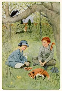 "Zdálo se stěží snesitelné opustit takovou rozkoš" z Tajné zahrady od Frances Hodgson Burnett (1849-1924)