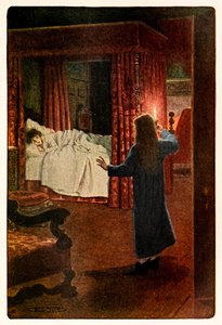 "Kdo jsi?- Jsi duch?" z Tajemné zahrady od Frances Hodgson Burnett (1849-1924)