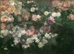 Zahrada v květnu 1895. od Maria Oakey Dewing