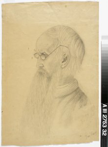 Porträt des Vaters des Künstlers od Maria Wiik