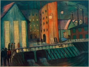 Noční směna od Marianne von Werefkin