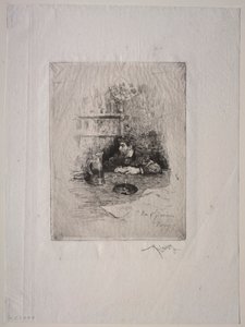 Portrét Eduarda Zamaçoise od Mariano Fortuny y Marsal