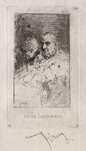 Dva kardinálové od Mariano Fortuny y Marsal