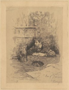Ami Ed. Zamacois (Eduardo Zamacois a Zabala) od Marià Fortuny