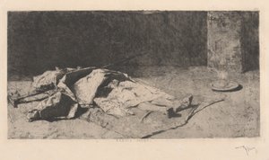 Mrtvý Kabyle od Marià Fortuny