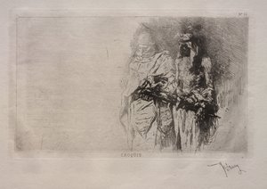 Skica. od Mariano José María Bernardo Fortuny y Carbó