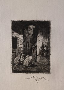 Tanger, Sedící Arabové.