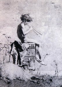 Idyla (lept) od Mariano José María Bernardo Fortuny y Carbó