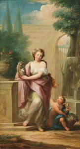 La Primavera, asi 1805-06 (olej na plátně) od Mariano Salvador de Maella