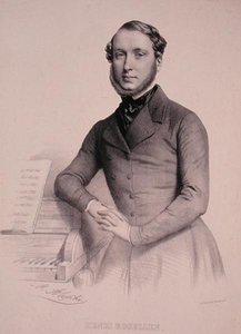 Portrét Henriho Rosellena (1811-76) (rytina)